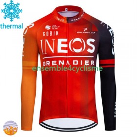 Maillot Cyclisme Hiver Thermal Fleece Ineos Grenadier 2024